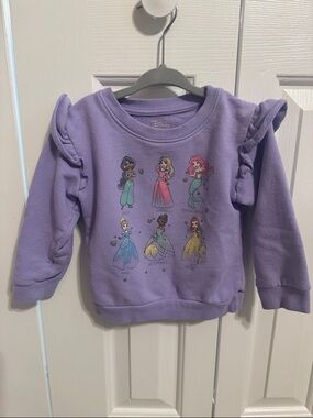 Disney Lavender Princess Graphic Sweatshirt for Toddler